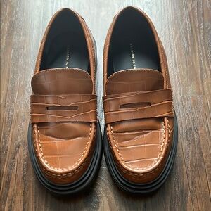 Fashion to Figure Brown Loafers Size 8W